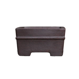 Maceta de bonsái de arcilla morada estilo japonés, cuadrada, diseño antiguo, para exportación - Product Image 5
