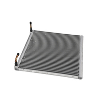 Échangeur de chaleur à micro-canaux OEM personnalisé MCHE, tube à ailettes en aluminium, serpentin de refroidissement à micro-canaux pour la chaîne du froid