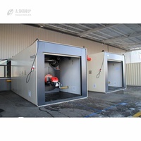 Chaudière à vapeur mobile montée sur châssis, alimentée au diesel ou au GPL, 150BHP 300BHP 400BHP