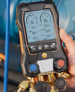 Testo 557s Manifold Digital Manifold Gauge Meter LCD Digital Manometer Testo550s Smart Vacuum Kit Stock - Product Image 3