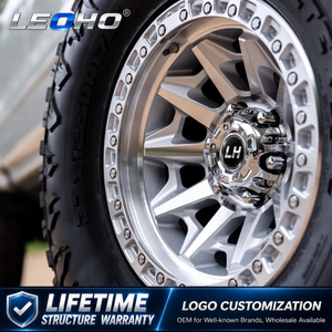 Jantes en alliage forgées D694 <span class=keywords><strong>4x4</strong></span> pour pick-up, <span class=keywords><strong>SUV</strong></span>, tout-terrain, Beadlock, 16, 17, 18 pouces, pour Ford F150, Chevy Silverado, Jeep Wrangler, Tank - Product Image 1