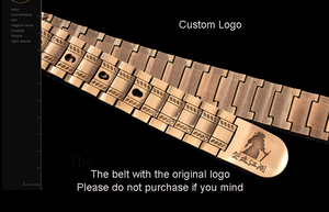 <span class=keywords><strong>Ceinture</strong></span> en métal punk ajustable de qualité supérieure pour femmes et hommes, avec logo personnalisé, fabriquée par une usine OEM ODM - Product Image 2
