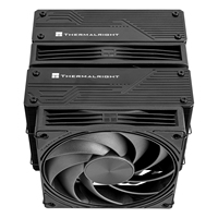 Thermalright Frost Tower 140 BLACK /White CPU Air Cooler Dual Tower 6 Heatpipe Cooler 140mm PWM Fan for High End Gaming PC Build