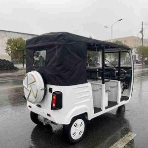 Mototaxi Eléctrico de Tres Ruedas, Tipo Bajaj, con Capacidad para 9 Pasajeros y Carga de 400 kg, Taxi para Niños, San Lun Che Du Du Che, Coco Taxi - Product Image 2