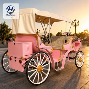 Elegante Carruaje Victoriano para Paseos Turísticos, Remolcado por Caballos, para Parques Costeros, Ciudades Históricas y Recorridos Turísticos - Product Image 5