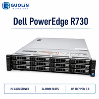 Serveur Rack Dell PowerEdge R730 2U d'occasion pour Centres de Données et Services Informatiques Professionnels, avec Processeur Intel Xeon E5-2600 V4 22 Cœurs