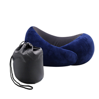 Oreiller de voyage ergonomique en mousse à mémoire de forme WJ-191, vente directe usine, indispensable pour améliorer le sommeil, confort optimal, vente en gros