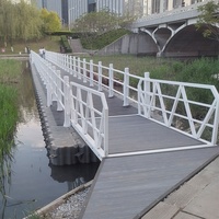 Nouvelle plateforme flottante chinoise très vendue : pont flottant, ponton, parc aquatique, plateforme de pêche