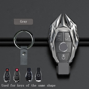 Protecteur de boîtier pour porte-clés <span class=keywords><strong>Mercedes</strong></span> Benz, couverture de voiture pour modèles de <span class=keywords><strong>classe</strong></span> <span class=keywords><strong>E</strong></span> et C W204 W212 W176 GLC CLA GLA, <span class=keywords><strong>accessoires</strong></span> de véhicule - Product Image 2