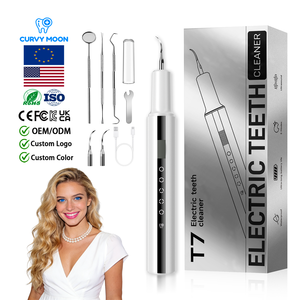 Pulitore Dentale a Ultrasuoni Domestico Rimuovi Tartaro e Placca con Luce LED Sbiancante per Denti - Product Image 1