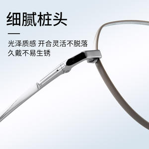 Monture de lunettes polygonale à monture complète 6819, taille moyenne, verres en résine, lunettes optiques unisexes, origine Danyang - Product Image 4