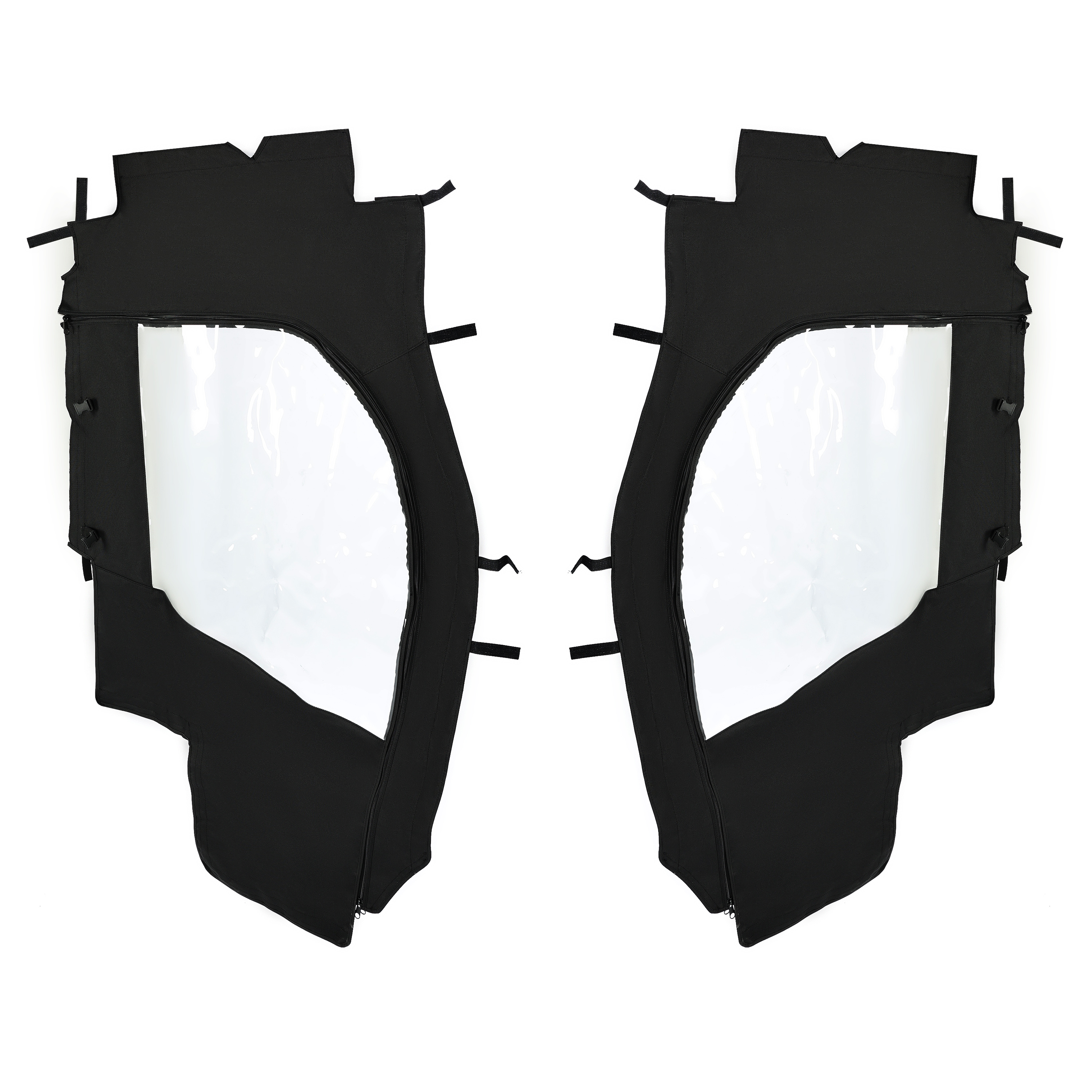 Upper Soft DOORS for CF Moto Zforce 500 800 800EX 1000 W/zippered