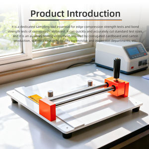 Échantillonneur intégré pour testeur de compression des bords |   Outil de découpe manuel avec précision de 0,5 mm pour le test du papier, garantie 1 an - Product Image 3