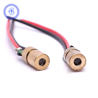 Module Laser Mini Laser à points rouges, lot de 2, 5V, focalisable, 635nm, 5mw