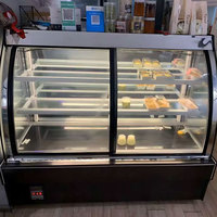 Vitrine Réfrigérée Premium pour Gâteaux Bindose – Présentoir à Pâtisseries Haute Visibilité avec Contrôle Numérique LED et Étagères Réglables pour Boulangerie