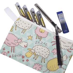 Manufacturer's Hot Selling School Office Anime Pencil <strong>Bag</strong> Portable Cosmetic Pouch <strong>with</strong> <strong>Zipper</strong> Fashionable Cartoon <strong>Pattern</strong> - Product Image 1