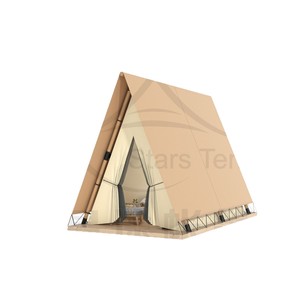 Carpa de Camping Trigonal Stars Tent para 2-3 Personas, Doble Capa, Lona Impermeable, Refugio para Glamping al Aire Libre - Product Image 4