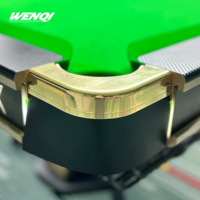 Table de billard de tournoi de 9 pieds, ardoise noire, bois massif, table de billard professionnelle d'intérieur, vente en gros, OEM personnalisé, snooker