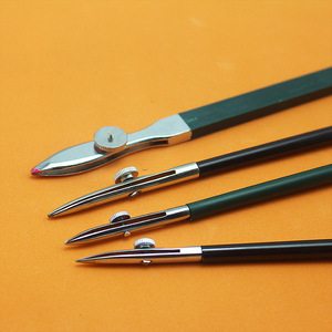 Strumenti di cartone animato penna <span class=keywords><strong>a</strong></span> becco d'anatra in metallo disegno artistico disegnato <span class=keywords><strong>a</strong></span> <span class=keywords><strong>mano</strong></span> linea retta modello di strumento 117 (piccolo) 10x1,5 cm - Product Image 3