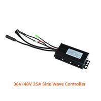 Kit moteur moyeu sans balais 48V 500W avec écran LCD, entraînement arrière, volant d'inertie G518, panneau d'instrumentation pour modification de vélo électrique (Ebike)