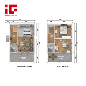 Villa modulaire en conteneur Maison pour la vie résidentielle Boutique Hôtel Airbnb <span class=keywords><strong>Location</strong></span> Maison de <span class=keywords><strong>vacances</strong></span> privée Commodités intérieures complètes - Product Image 4