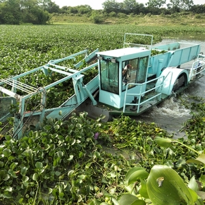 Yongsheng <span class=keywords><strong>River</strong></span>洗浄機Sargassumと海藻収穫機水ヒヤシンス収穫機 - Product Image 5