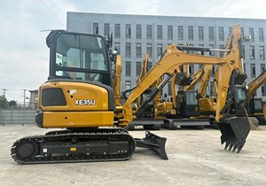 รถขุดตีนตะขาบขนาดเล็ก รุ่นใหม่ XE35U 3.5 ตัน พร้อมห้องโดยสารที่สะดวกสบาย ประหยัดน้ำมัน เหมาะสำหรับงานก่อสร้างใหม่และการปรับปรุงฟาร์ม - Product Image 3