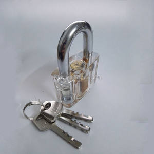 डिस्क प्रकार ताला अभ्यास प्रशिक्षण ताला पारदर्शी कटअवे के अंदर देखने ताला लेने उपकरण - Product Image 6