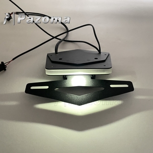 Kit de eliminador de guardabarros trasero de motocicleta con luz LED de señal de giro soporte de número de matrícula para BMW S1000RR 2023-2024 - Product Image 6
