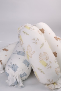 Vendita calda su misura Oeko Tex biologico neonato neonato cuscino per biancheria da letto sicuro per dormire pancia tempo portatile morbido cuscino per bambino - Product Image 2