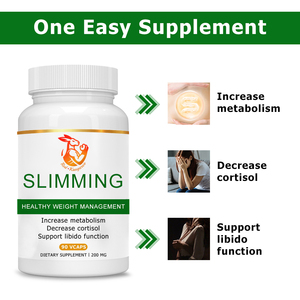 Cápsulas Adelgazantes OEM ODM, 90 Cápsulas Vegetales, 200 Mg, Suplemento Dietético para el Control del Metabolismo, Cápsulas para Reducir el Metabolismo - Product Image 2