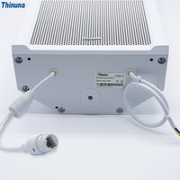 Altavoz de Columna IP-80SK III de 80W de Alta Potencia Thinuna con 4 Altavoces de Graves de 6.5 Pulgadas, Soporte Onvif, Altavoz Activo para Exteriores de 220VAC