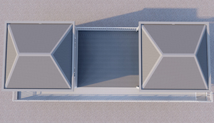 Contenedor de ensamblaje prefabricado de dos pisos residencial de 40 pies personalizado de fábrica dúplex de 2 pisos con balcón de acero carga <span class=keywords><strong>mar</strong></span>ítima - Product Image 5