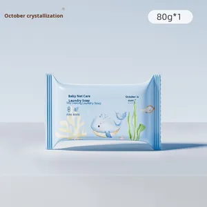 Barre de <span class=keywords><strong>savon</strong></span> <span class=keywords><strong>à</strong></span> base de plantes pour bébé et sous-vêtements blanchisserie diverses collections de spécifications solides - Product Image 6