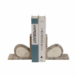 Fermalibri Decorativi in Onice e Marmo, Eleganti e Moderni per Libreria e Ufficio - Product Image 2