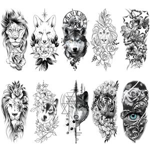 Tatouages temporaires personnalisés pour le corps et le visage, fabriqués en usine, à transfert d'eau - Product Image 1