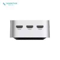 Leaderhub venta al por mayor multifuncional portátil Intel 7 Win 11PRO Mini PC con DP RJ45 para oficina