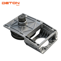 Boîte de vitesses hélicoïdale intégrée DETON à axe gauche unique de 1,5 m avec axe allongé +5 pas de vis 63,5 mm, type servo pour machine de gravure CNC