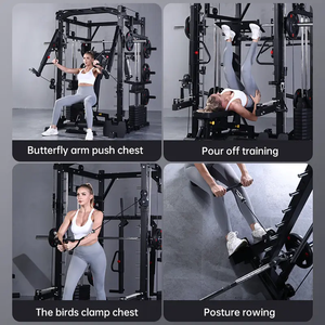 Vente en gros, produit phare : Équipement de fitness pour salle de sport, Machine Smith et Rack à squats TOP230410270 - Product Image 5