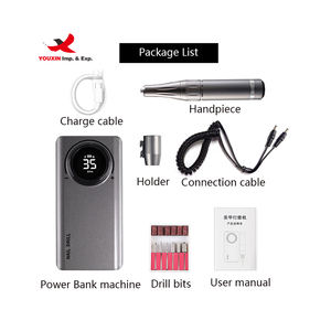 Perceuse à ongles puissante en acier inoxydable, numérique, rechargeable, 210, 35000 tr/min, perceuse à ongles électrique, vente en gros - Product Image 3