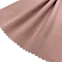Tela de Punto Elástica de Poliéster y Spandex para Otoño e Invierno, Suave y Cálida, para Camisetas de Capa Base o Ropa de Estar por Casa