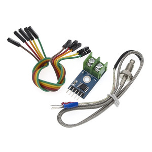 Modulo MAX6675 + sensore termocoppia tipo K con <span class=keywords><strong>kit</strong></span> cavo Dupont 5P - Product Image 1