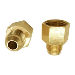 Adaptateur en laiton sur mesure, raccord mâle 3/8 à raccord femelle 1/2 NPT - Raccord pour gaz naturel - Product Image 2