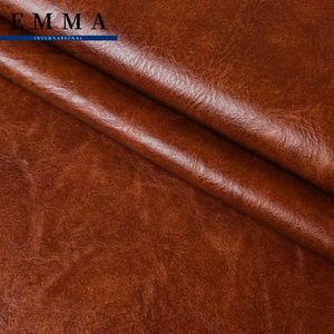 قماش جلد من كلوريد البولي فينيل للأحذية والأريكة والكنب المجنون مرن مقاوم للماء ومقاوم للماء من المصنع مباشرة من المصنع - Product Image 4