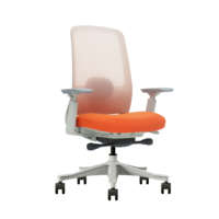 Chaise de bureau inclinable personnalisée en gros, chaise de travail ergonomique pivotante en maille, chaise de jeu pour ordinateur, appui-tête réglable en nylon