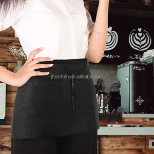 Delantal de cocina ajustable con bordado de chef, delantal de cintura profesional para limpieza, barbacoa, repostería y cocina - Product Image 6