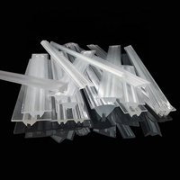 Diffuseur haute transmission PMMA, lentille gaufrée pour les accessoires lumineux Led