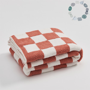 Demi polaire tricot jeter velours doux confortable pour bébé enfants couvre-<span class=keywords><strong>lit</strong></span> couverture portable <span class=keywords><strong>de</strong></span> Ben lin hôtel linge <span class=keywords><strong>de</strong></span> <span class=keywords><strong>lit</strong></span> hôtel - Product Image 4