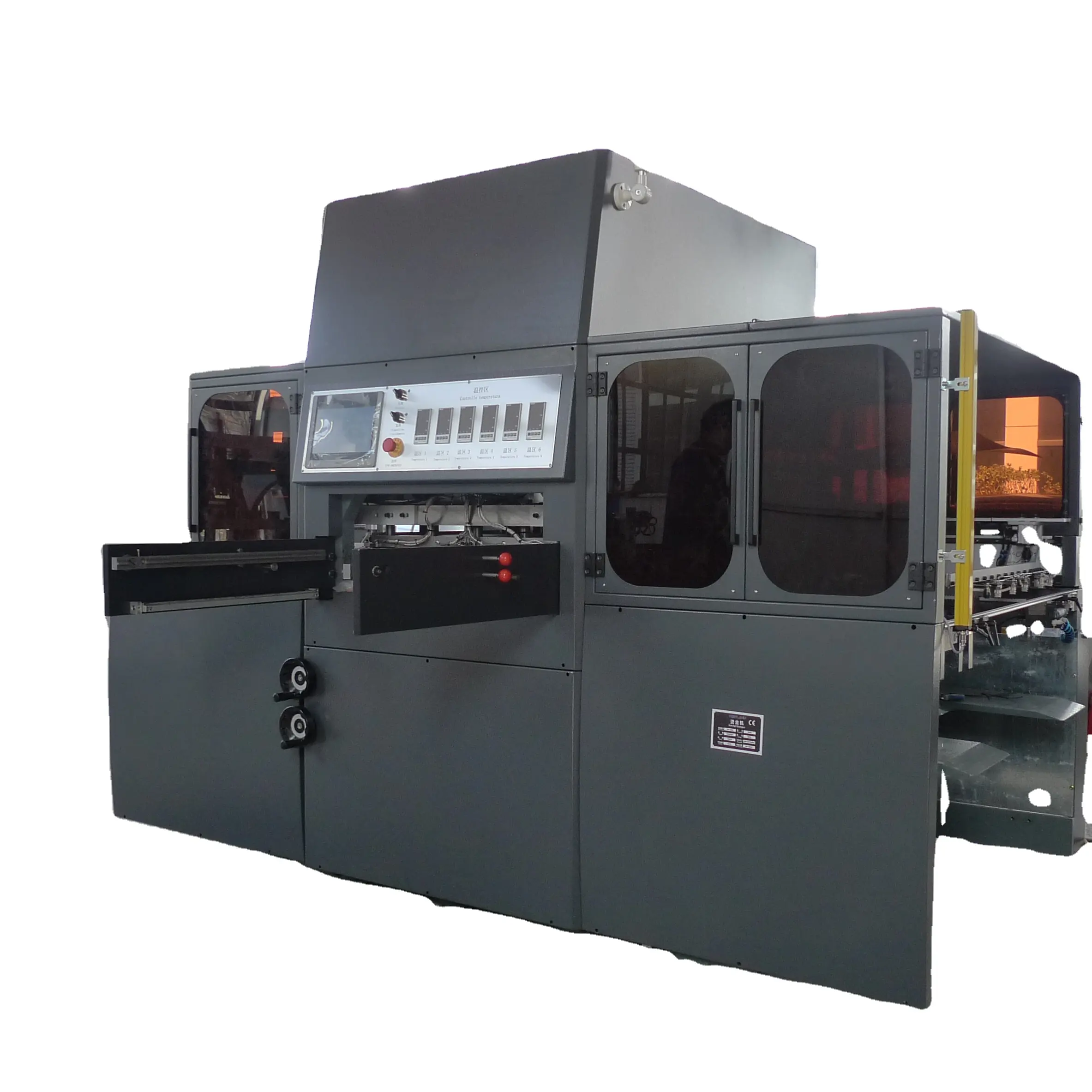 Mesin foil panas aluminium Foil emas mesin cetak Printer mesin cetak Hot Foil Digital otomatis untuk kertas