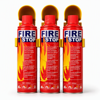 Extincteur mousse anti-feu mini en gros 500-1000ml, outil portable d'extinction d'incendie pour voiture avec support pour véhicule, maison, cuisine